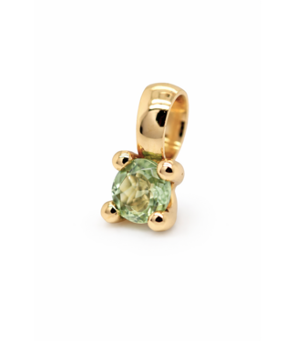 ROEMER by Bregje ROEMER by Bregje hanger Lily 18k geelgoud met mint groene toermalijn