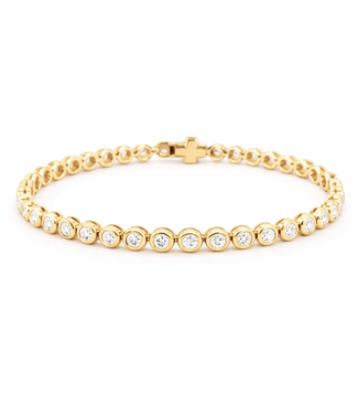 ROEMER ROEMER tennisarmband goud 14k 3.15ct. briljant 17.5 cm