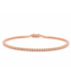 ROEMER ROEMER tennisarmband 14K roségoud met diamant 0.57ct