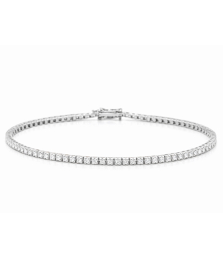 ROEMER ROEMER tennisarmband 14K witgouden met diamant 0.58ct