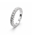 Positano Positano 18k witgouden Flexring met diamant (0.88ct)