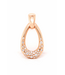 ROEMER ROEMER hanger Soltar M roségoud 18k met 0.55ct briljant