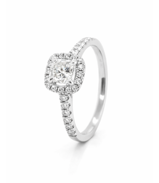 ROEMER ROEMER Witgouden ring met diamant