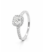 ROEMER Witgouden ring met diamant 0.92ct