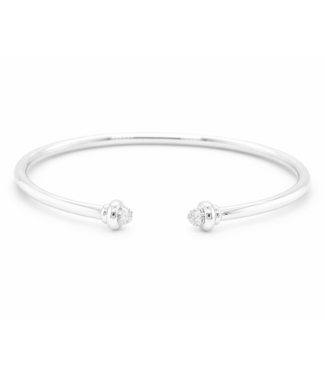 Positano Positano Bangle 18k witgoud 5225/BW 0.24ct diamant
