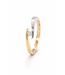 Passione ring goud 14k met diamant 0.08ct maat 54