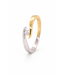 Passione ring goud 14k met diamant 0.12ct maat 54