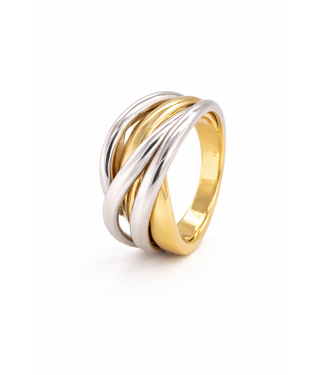 ROEMER ROEMER Ring 14k geel- & witgoud maat 56