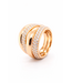 Positano ring 18k rosegouden  1,17 ct diamant 53