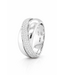 Passione ring witgoud 14k met 0.60ct diamant maat 54