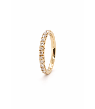 ROEMER ROEMER ring 18k geelgoud alliance M met diamant 0.41ct 51