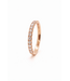 ROEMER 18k Rosegouden alliance ring M 0,40cr TW Si