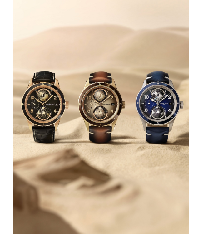 Montblanc horloge 1858 Geosphere MB128255