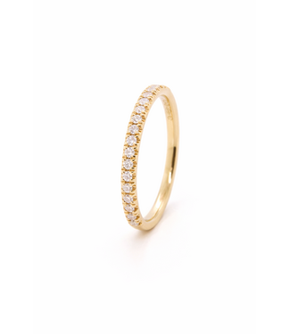 ROEMER ROEMER ring 18k geelgoud alliance S met diamant 0.23ct 55