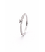 ROEMER ROEMER ring 14K witgoud solitair met diamant XS 0.24ct 52