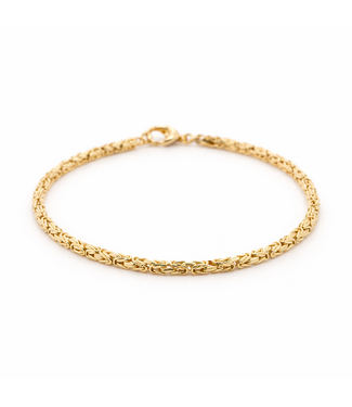 ROEMER ROEMER Armband koningsschakel 14k / 20,5 cm.