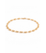ROEMER ROEMER Geelgouden armband koffieboonschakel 19,5 cm