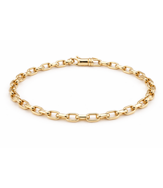 Monzario Monzario armband 14k goud 1469A 19.5cm