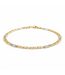 ROEMER ROEMER 14k bicolor gouden armband valkenoog 3.5mm/19.5cm