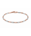 Monzario armband 14K rosegoud met witgoud 864ARW
