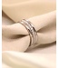 ROEMER Kogelring 14k witgoud 2mm maat 51