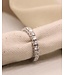 Positano 18k witgouden Flexring met diamant (0.88ct)