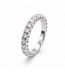 Positano 18k witgouden Flexring met diamant (0.88ct)