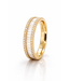 ROEMER 18K geelgouden ring met diamanten 0.75 ct maat 53