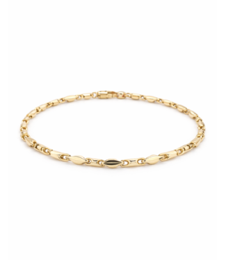 Monzario Monzario armband 14k goud 81A