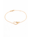 ROEMER ROEMER geelgouden armband met hartjes