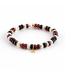 Y&G Y&G Armband Royale Heart Garnet, Onyx en parels 14k goud SP0066