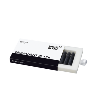 Montblanc Montblanc Ink Cartridges, Black Permanent - 8-unit package MB128209