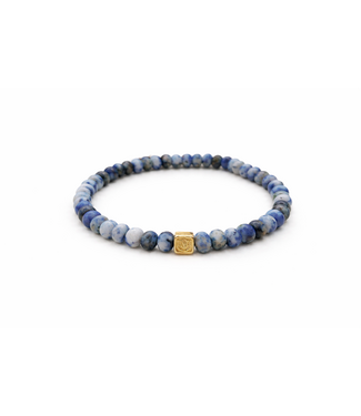 Y&G Y&G  armband Men Sodaliet & 14k roségouden 8001M-R