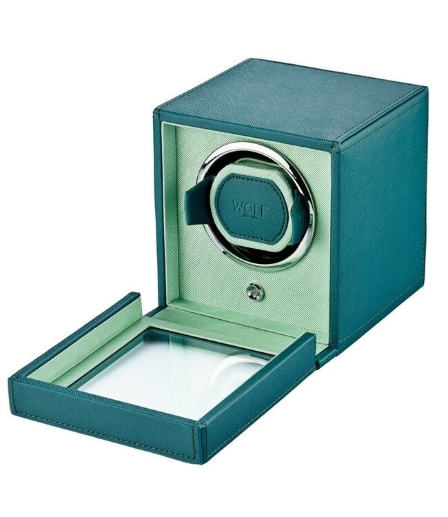WOLF watchwinder cub seltzer single teal/mint 461140