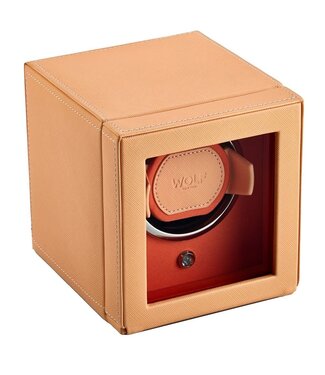 WOLF WOLF watchwinder cube single peach/orange 461162