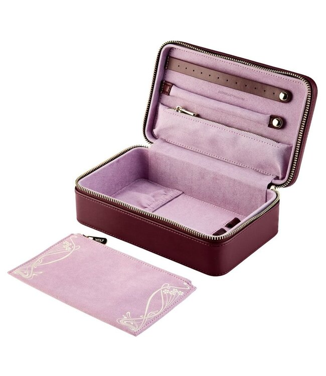 WOLF X LIBERTY juwelendoos All over Lanthe medium Burgundy 381227