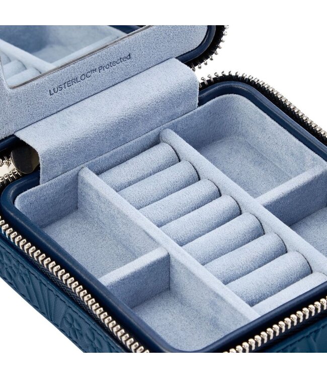 WOLF X LIBERTY juwelendoos All over Lanthe small Navy 381317