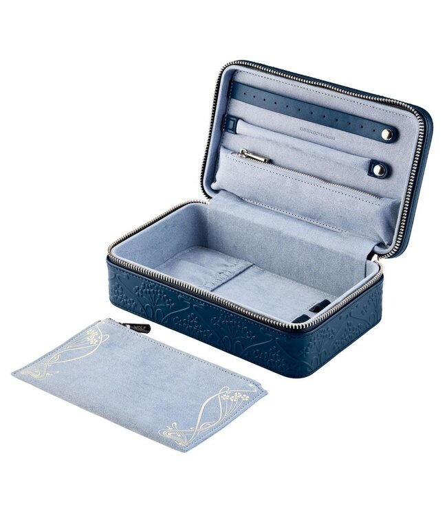 WOLF X LIBERTY juwelendoos All over Lanthe medium Navy 381217