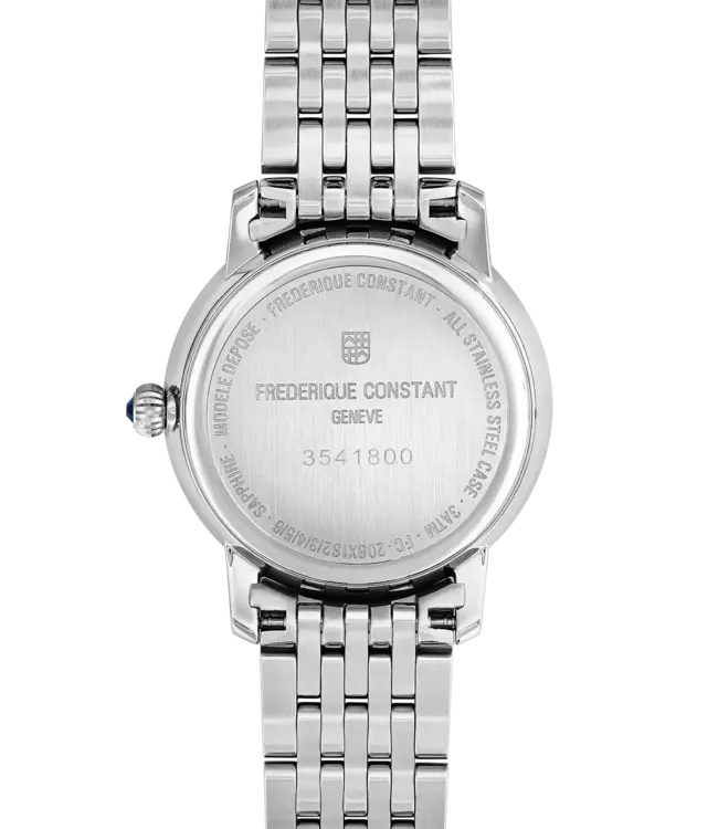 Frederique Constant horloge slimline moonphase FC-206MPWD1S6B