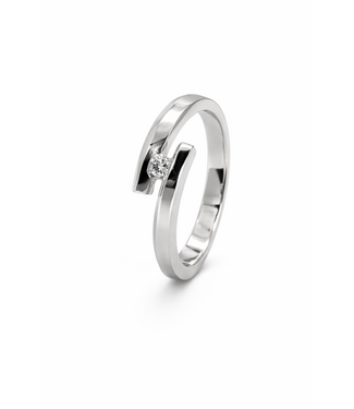 R&C R&C Witgouden ring Penelope met 0,08ct WSi