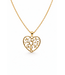 ROEMER Geelgouden hart hanger