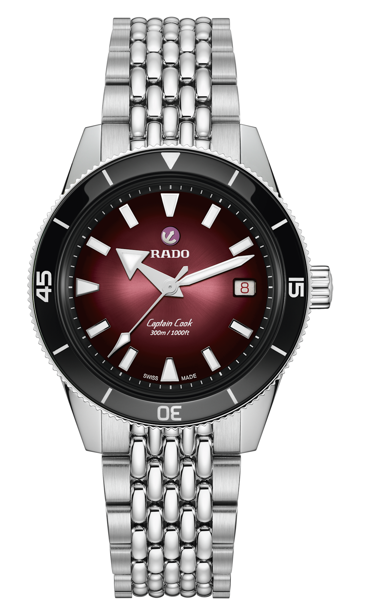 Rado Horloge Captain Cook Automatic R32223408 - Roemer juwelier