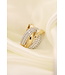Passione ring goud 14k met diamant 1.34ct. Si/H maat 56