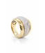 Passione ring goud 14k met diamant 0.77ct Si/G maat 55