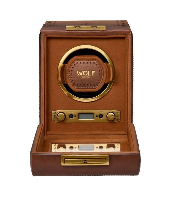 WOLF Watchwinder Brogue Single Watch Winder 440106