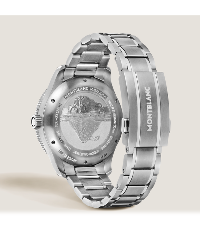 Montblanc Horloge Iced Sea Automatic Date 0 Oxygen Limited Edition MB137211
