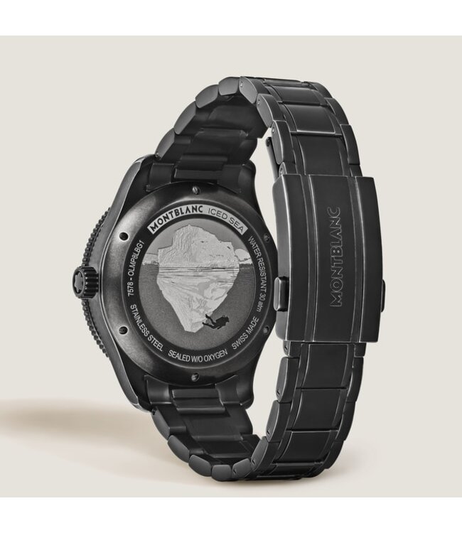 Montblanc Horloge Iced Sea Automatic Date 0 Oxygen MB137541