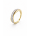 Passione Ring Goud 14k met diamant 0.96ct Si/H maat 55