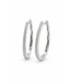 Passione Oorringen witgoud 14k met diamant 0.50ct