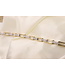 Passione 14k geel- met witgouden armband met diamant 0,78ct